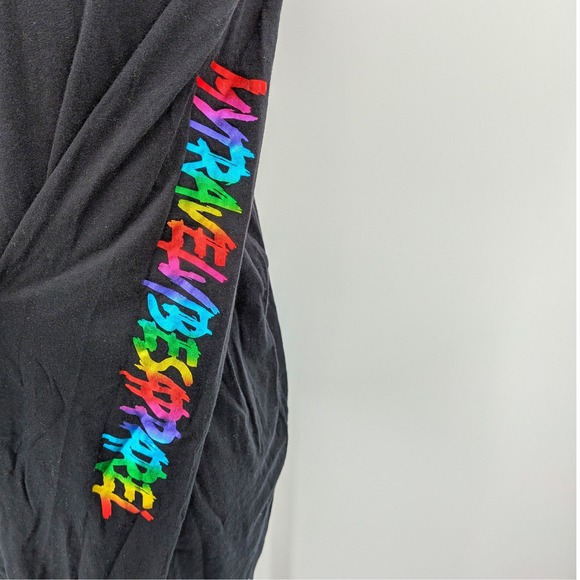 My Travel Vibes Apparel Rainbow Skull Long Sleeve Tee Streetwear Unisex L - Picture 7 of 10